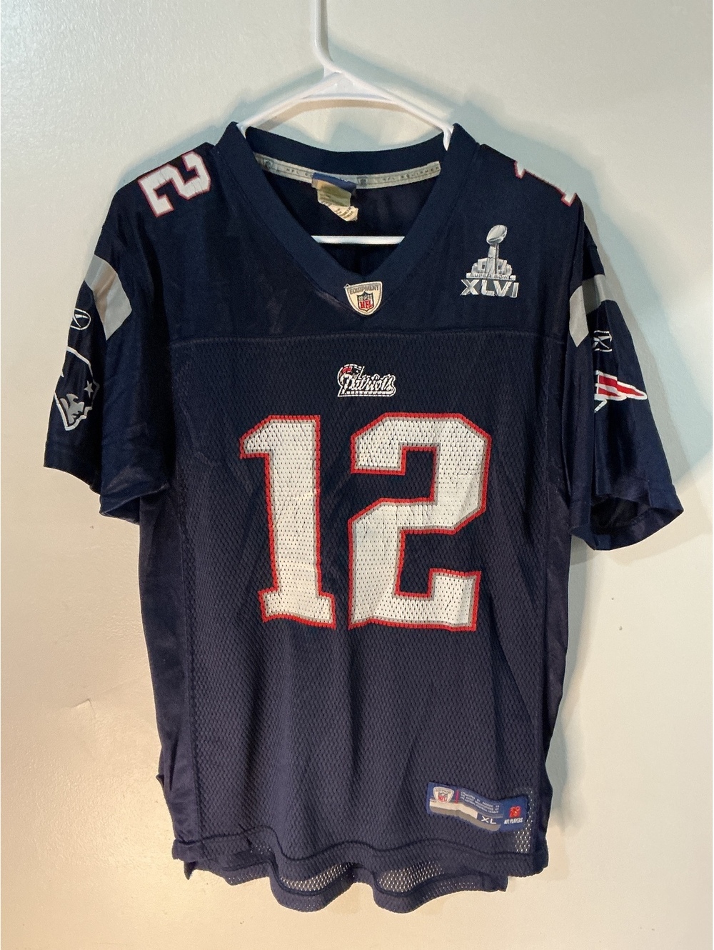 Youth Xl Tom Brady Super Bowl Jersey
